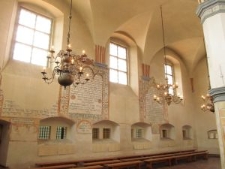 Wnętrze Wielkiej Synagogi w Tykocinie