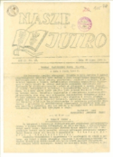 Nasze Jutro, R. II, nr 28, 1944