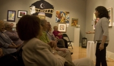 Spotkanie Susan Stone w Madden Arts Center - Decatur, stan Illinois