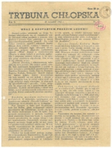 Trybuna Chłopska, R.II, nr 13, 1943