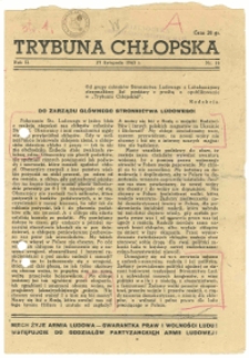 Trybuna Chłopska, R.II, nr 16, 1943
