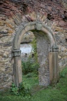 Ruiny synagogi w Dukli