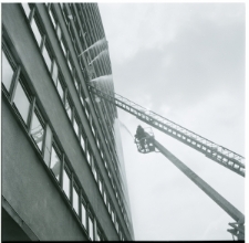 Skan Negatywu, 1 - 12 Pokazy straży na wieżowcu przy ul. Wieniawskiej