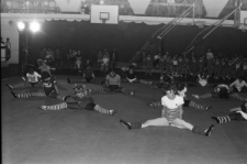 Pokazy aerobiku w hali MOSiR w Lublinie