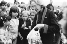 Ognisko na pożegnanie lata z dziećmi z TKKF Fryderyk