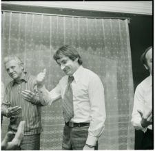 Pr&oacute;ba kabaretu Czart do programu "Szopka nadbystrzycka"