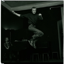 Pr&oacute;ba kabaretu Czart do programu "Szopka nadbystrzycka"