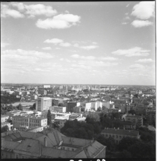 Skan Negatywu, 1 - 12 Panorama Lublina widziana z budującego się wieżowca przy ul. Kr. Leszczyńskiego