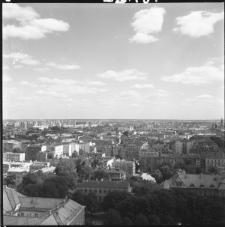 Skan Negatywu, 1 - 12 Panorama Lublina widziana z budującego się wieżowca przy ul. Kr. Leszczyńskiego