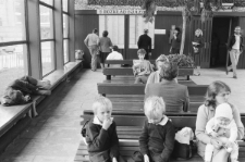 Poczekalnia na dworcu PKS w Lublinie