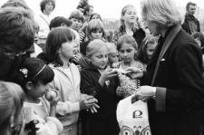 Ognisko na pożegnanie lata z dziećmi z TKKF Fryderyk