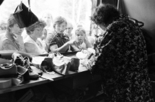 Stoisko z obuwiem zdrowotnym i sportowym