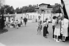 Stoisko z obuwiem zdrowotnym i sportowym