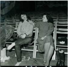 Pr&oacute;ba kabaretu Czart do programu "Cymbergaj blues"