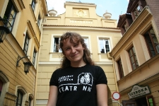 Maryna Czarna talks about her work in "Grodzka Gate - NN Theatre" Center