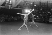 Pokazy gimnastyczne w hali MOSiR w Lublinie