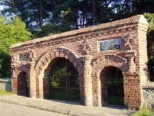 Brama cmentarza żydowskiego w Siemiatyczach