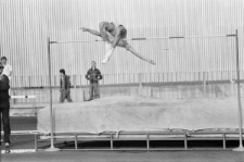 Mistrzostwa Polski w lekkoatletyce na stadionie miejskim w Lublinie - skok wzwyż