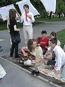 Happening II LO im. J. H. Zamoyskiego, Plac Litewski