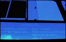 Wiersz Jana Polkowskiego w Trolejbusie Poezji