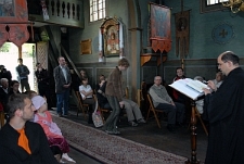 Liturgia i Czytanie Psalmów w Cerkwi Greckokatolickiej w Lublinie