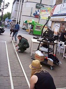 St&oacute;ł Poezji przy centurm handlowym PLAZA