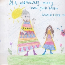 Życzenia urodzinowe dla Julii Hartwig od Nikoli