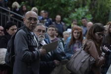 Tomasz Pietrasiewicz, Karol Becker wraz z pozostałymi uczestnikami spaceru trasą poematu o mieście Lublinie