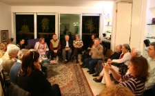 Robert Kuwałek na spotkaniu z członkami Ziomkostwa Żyd&oacute;w Lubelskich.
