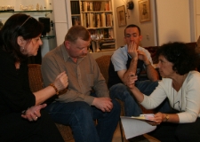 Robert Kuwałek na spotkaniu z członkami Ziomkostwa Żyd&oacute;w Lubelskich.