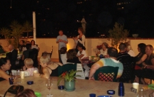 Robert Kuwałek i prof. Monika Adamczyk-Garbowska na spotkaniu z członkami Ziomkostwa Żyd&oacute;w Lubelskich.