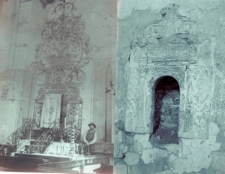 Wnętrze synagogi w Podhajcach