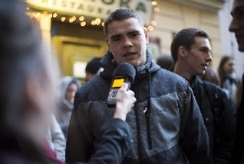 Wywiad z uczestnikiem obchod&oacute;w 73 rocznicy likwidacji lubelskiego getta.