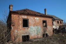 The Belkies steam tile factory building in Siemiatycze