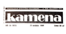 Kamena : dwutygodnik społeczno-kulturalny, R. 55 nr 26 (924), 25 grudnia 1988