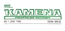 Kamena : kwartalnik kresowy, R. 57 nr 1 (926), 1990