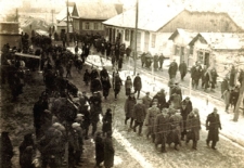 Dubienka, widok centrum podczas uroczystości państwowych