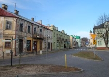 Zabytkowe kamienice przy ul. Kościelnej we Włodawie