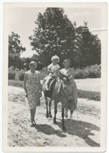 Andrzej Kiełczewski na koniu w Guz&oacute;wce