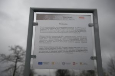 An information board in Studzianka