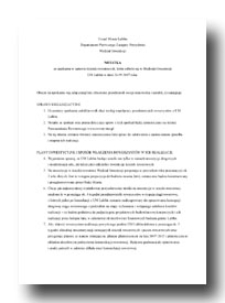 Notatka ze spotkania w sprawie ścieżek rowerowych