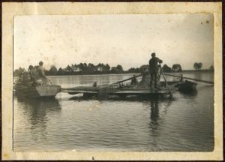 Poł&oacute;w ryb na stawach w Siemieniu