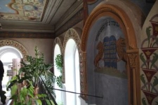 Polichromie w synagodze w Niebylcu