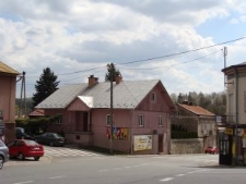 Drewniany dom w centrum Niebylca