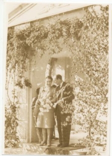 R&oacute;ża i Mieczysław Krychowscy w dniu Ślubu