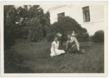 Pani Berezowska i Franciszek Rzączyński na Dzbeninie