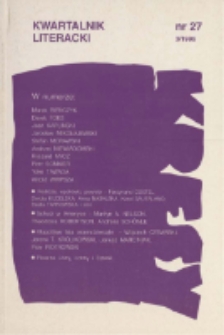 Kresy : kwartalnik literacki, nr 27 3/1996