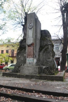 Pomnik bohaterów Armii Czerwonej w Lesku