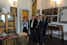 Anna Krawczyk, Robert Kuwałek i Luba Matraszek w siedzibie TSKŻ w Lublinie