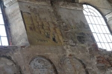 Polichromie w synagodze w Rymanowie